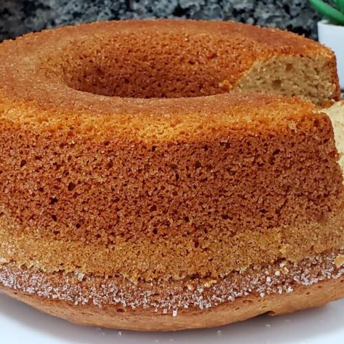 bolo integral de banana com aveia